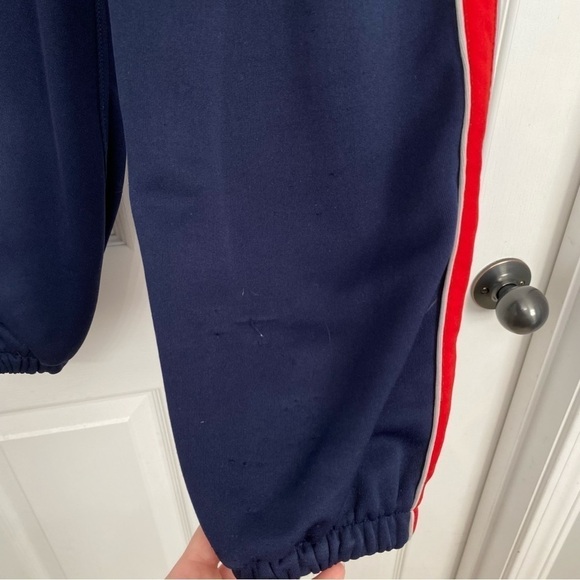 Two Five Apparel Softball Pants Cropped Navy Red Medium - Picture 9 of 14